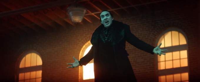 Ніколас Кейдж грає Дракулу у першому трейлері чорної комедії «Ренфілд»